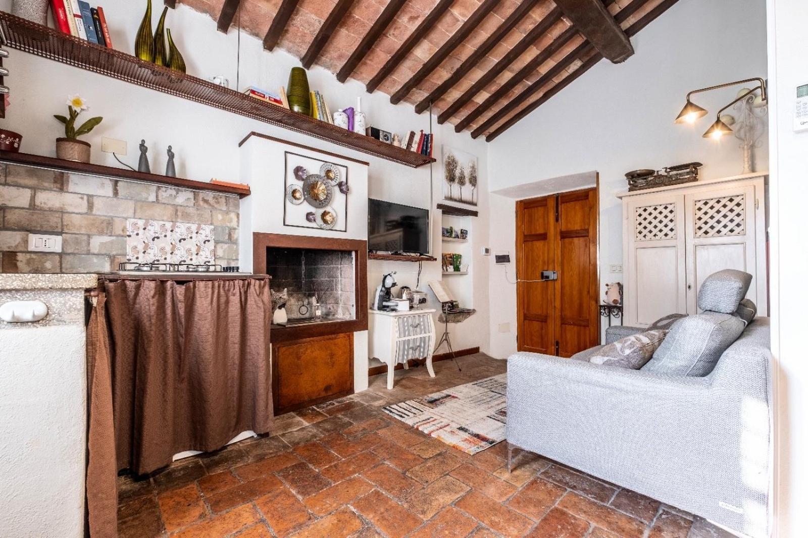 Apartament La Soffitta Nel Bastione Pitigliano Zewnętrze zdjęcie