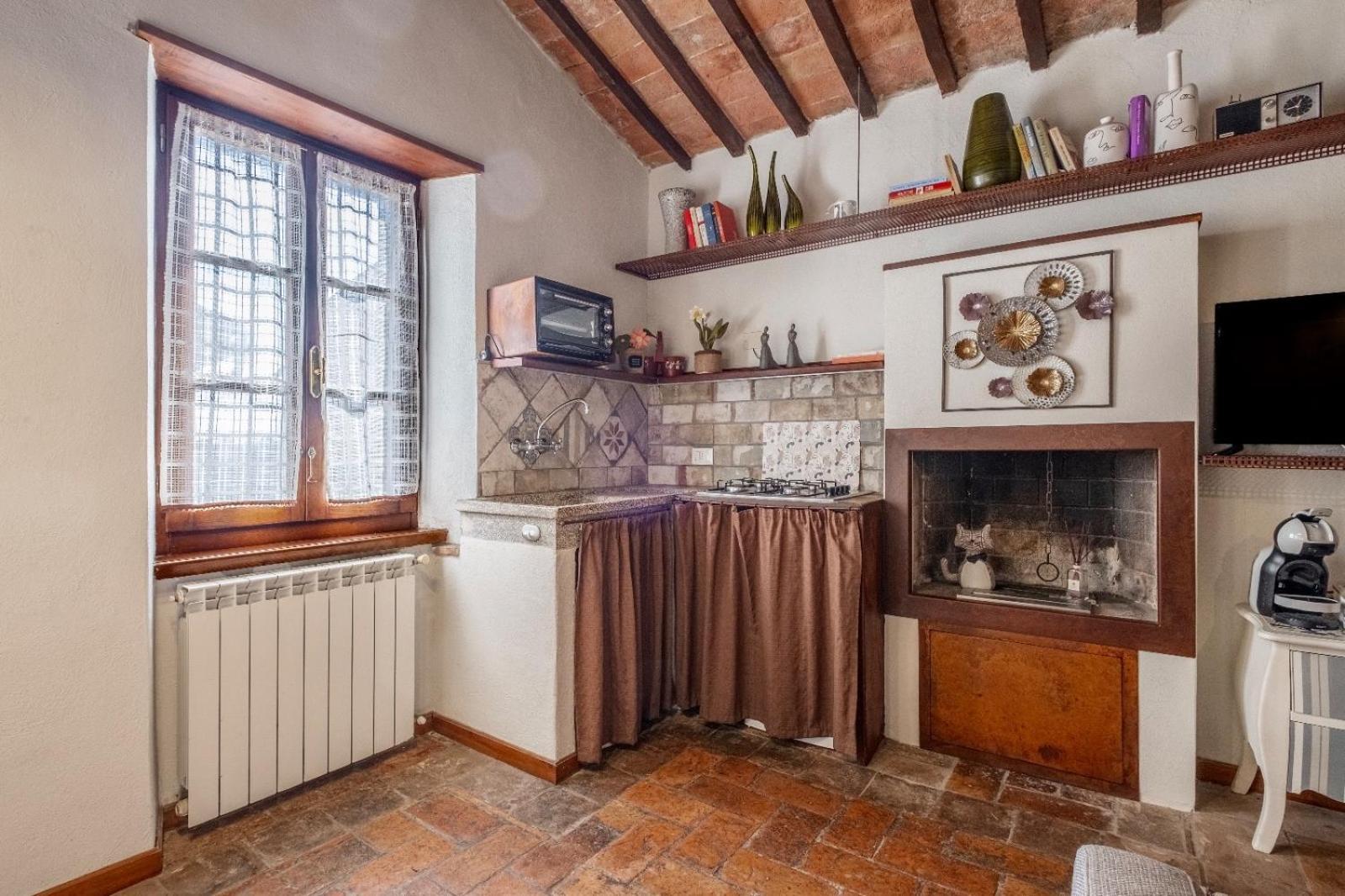 Apartament La Soffitta Nel Bastione Pitigliano Zewnętrze zdjęcie
